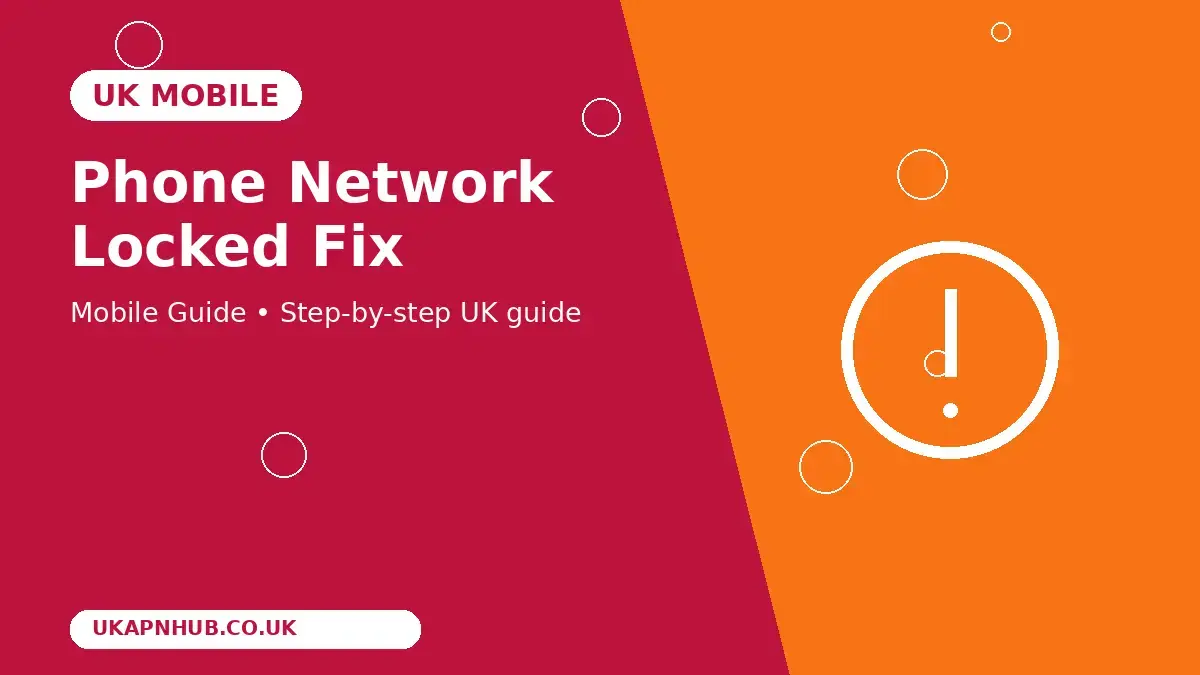 Phone Network Locked Fix thumbnail