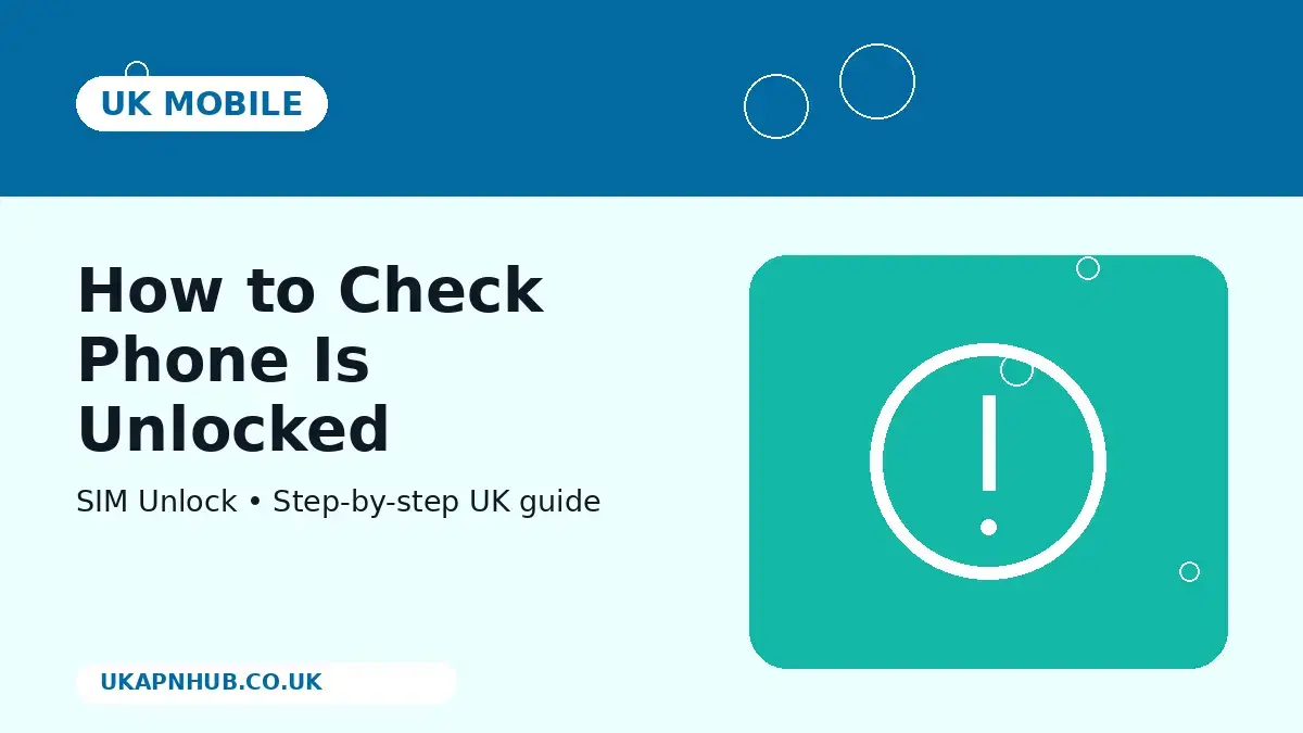 How to Check Phone Is Unlocked thumbnail
