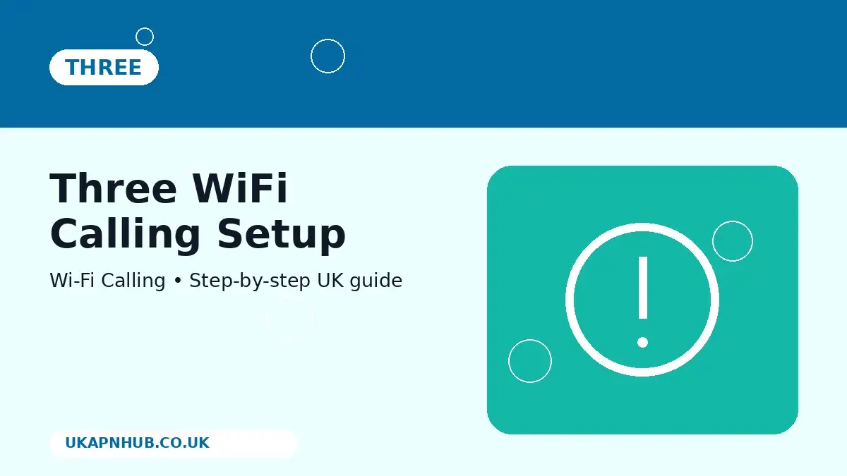 Three WiFi Calling Setup thumbnail