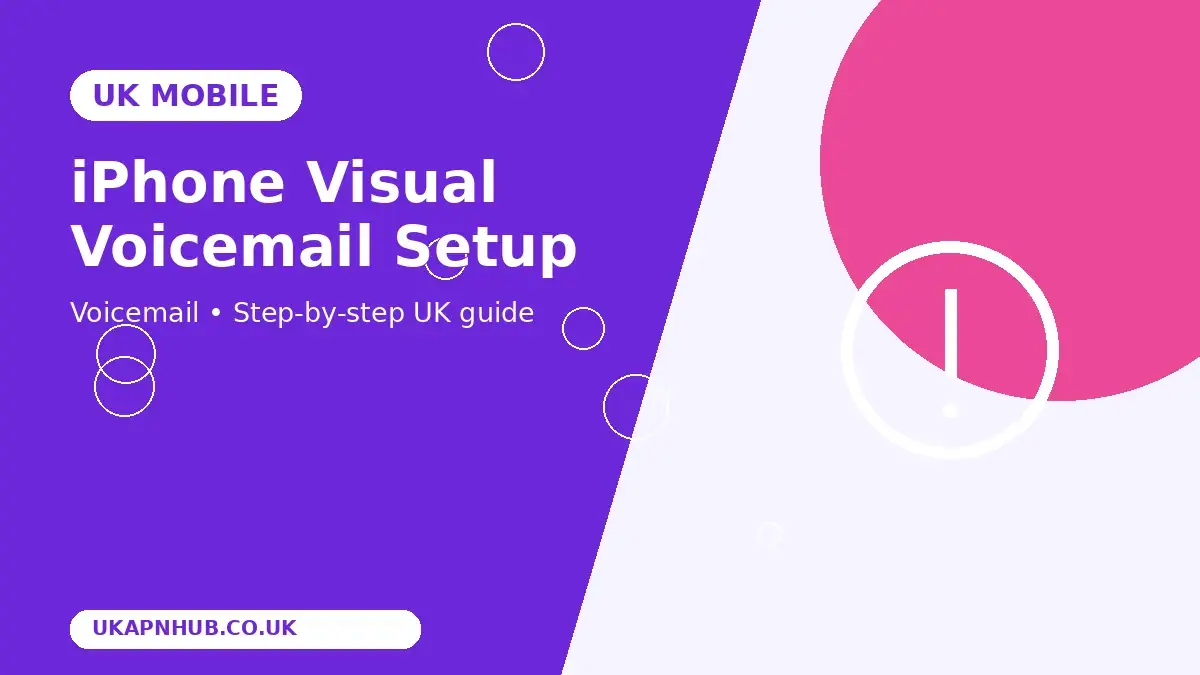 iPhone Visual Voicemail Setup thumbnail