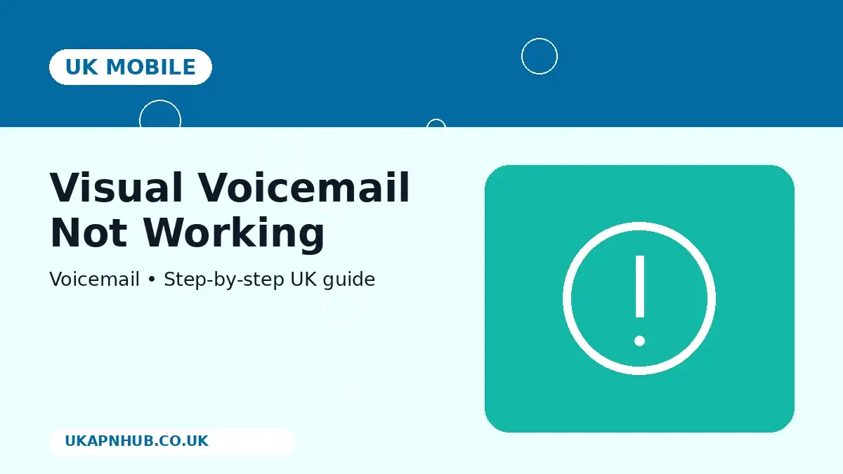 Visual Voicemail Not Working thumbnail