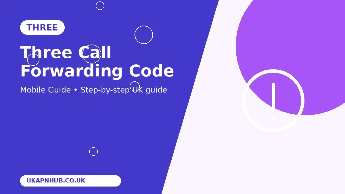 Three Call Forwarding Code thumbnail