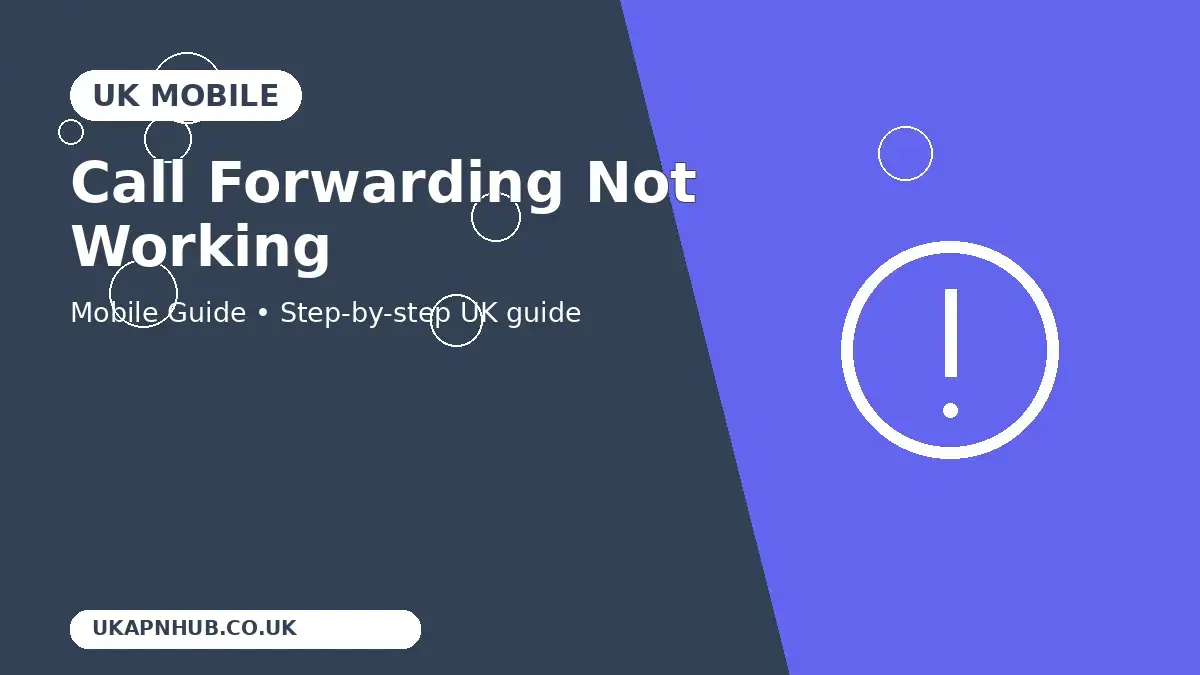 Call Forwarding Not Working thumbnail