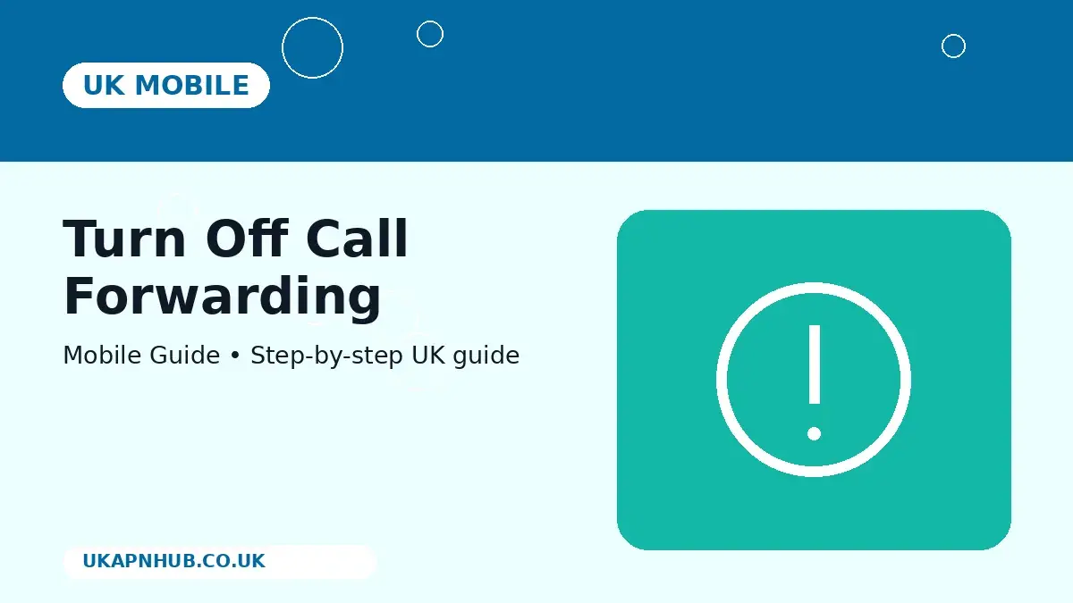 Turn Off Call Forwarding thumbnail