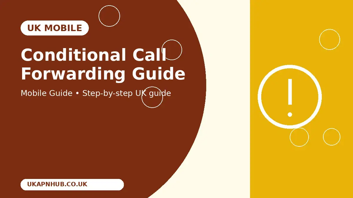 Conditional Call Forwarding Guide thumbnail