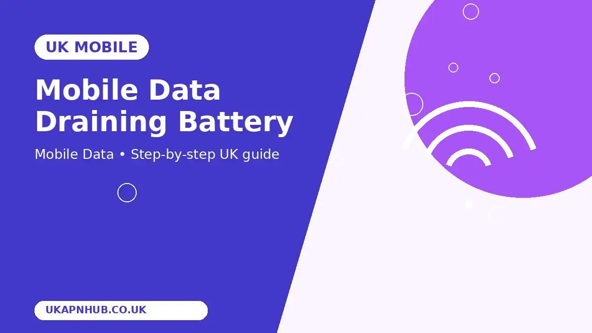 Mobile Data Draining Battery thumbnail