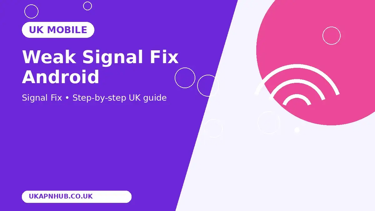 Weak Signal Fix Android thumbnail