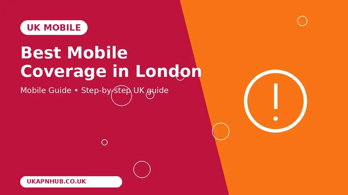 Best Mobile Coverage in London | UK Mobile Guide thumbnail