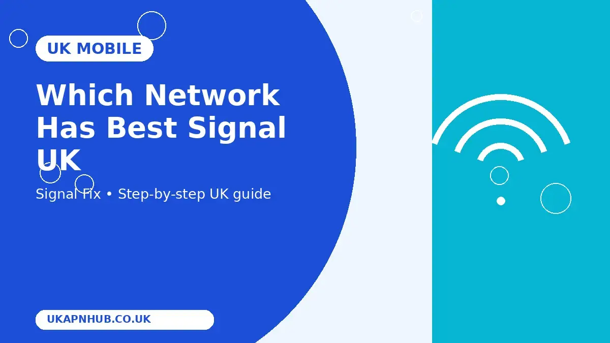 Which Network Has Best Signal UK | UK Mobile Guide thumbnail