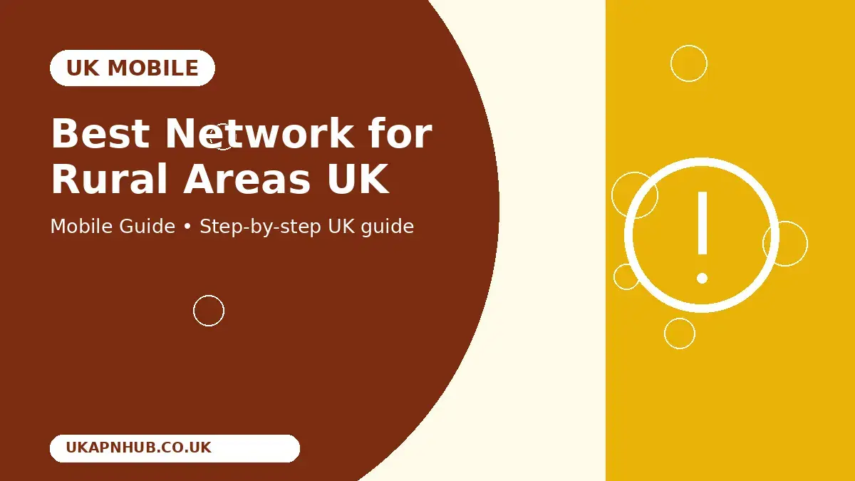 Best Network for Rural Areas UK | UK Mobile Guide thumbnail