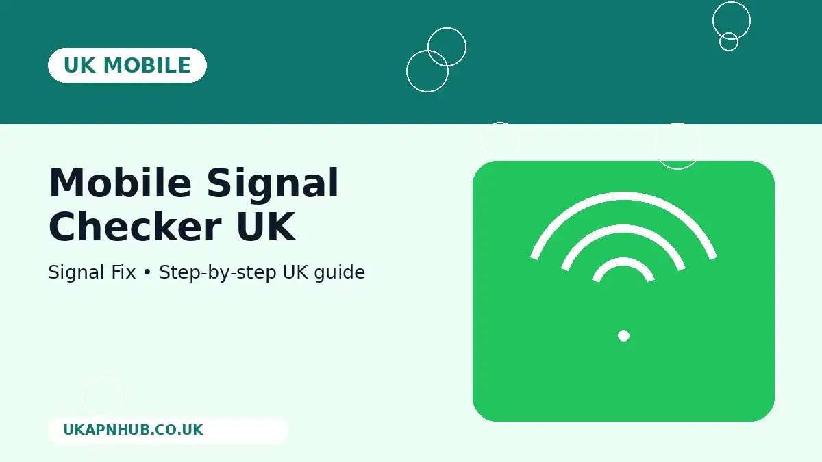 Mobile Signal Checker UK | UK Mobile Guide thumbnail