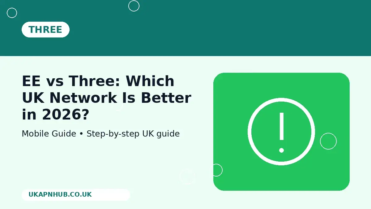 EE vs Three: Which UK Network Is Better in 2026? thumbnail
