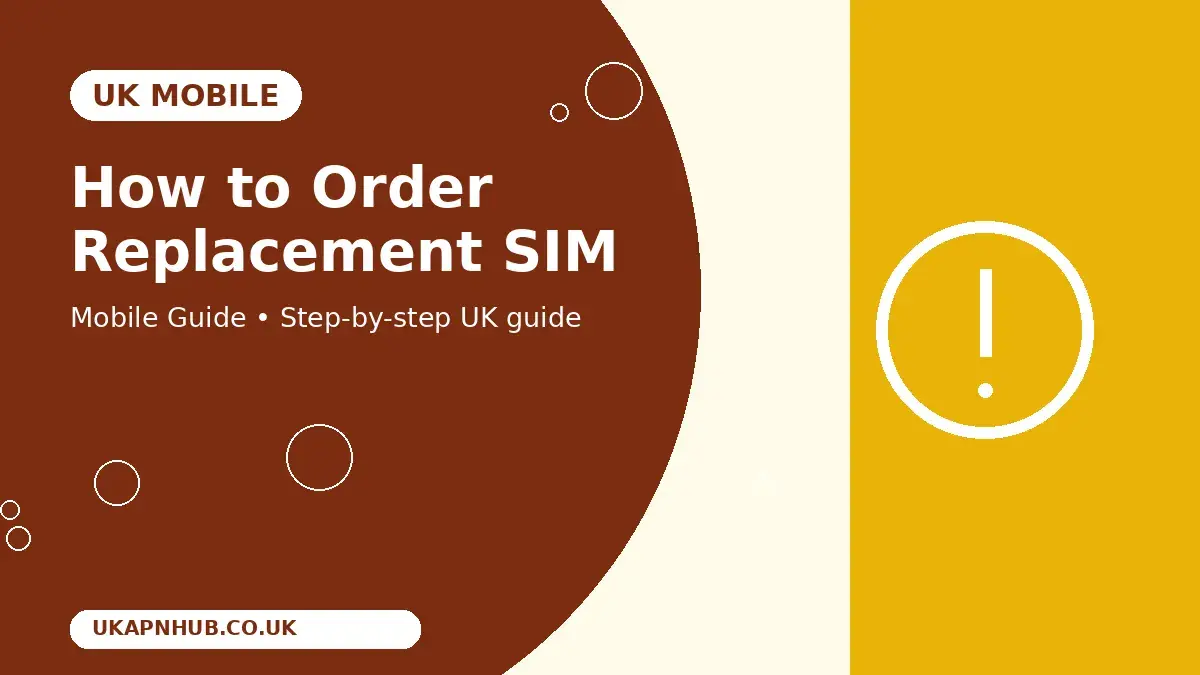 How to Order Replacement SIM | UK Mobile Guide thumbnail
