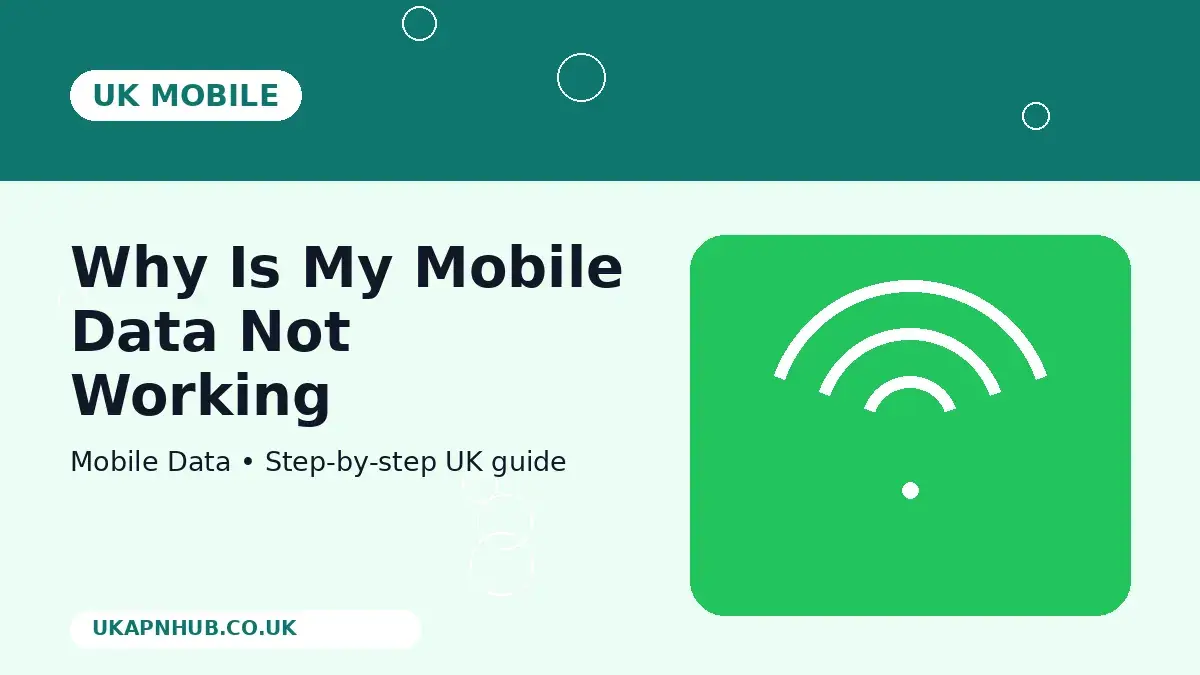 Why Is My Mobile Data Not Working | UK Mobile Guide thumbnail