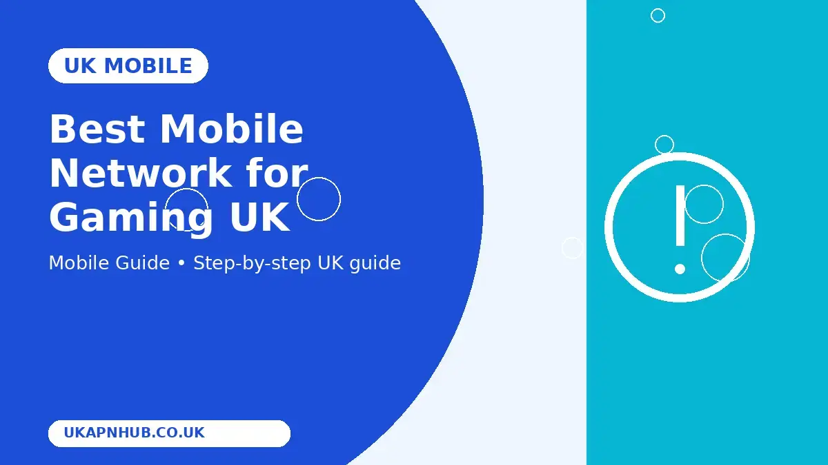 Best Mobile Network for Gaming UK | UK Mobile Guide thumbnail