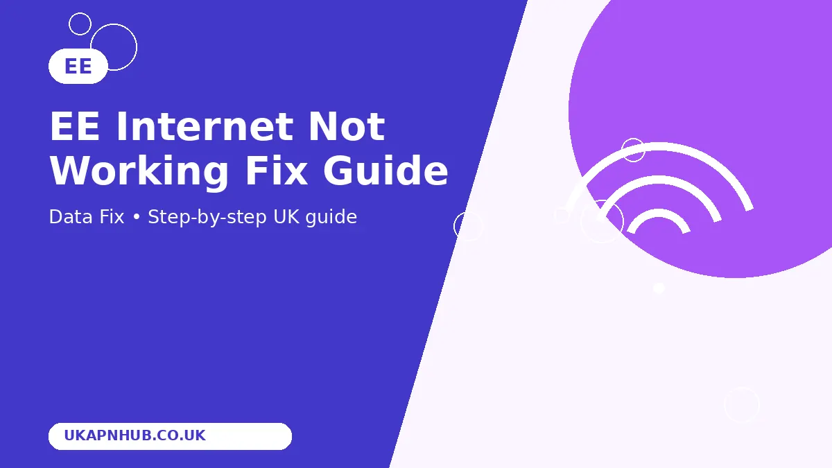 EE Internet Not Working Fix guide thumbnail