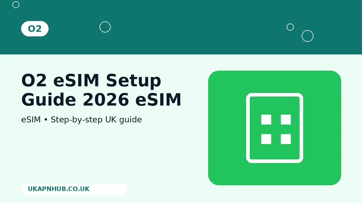 O2 eSIM Setup Guide 2026 eSIM guide thumbnail