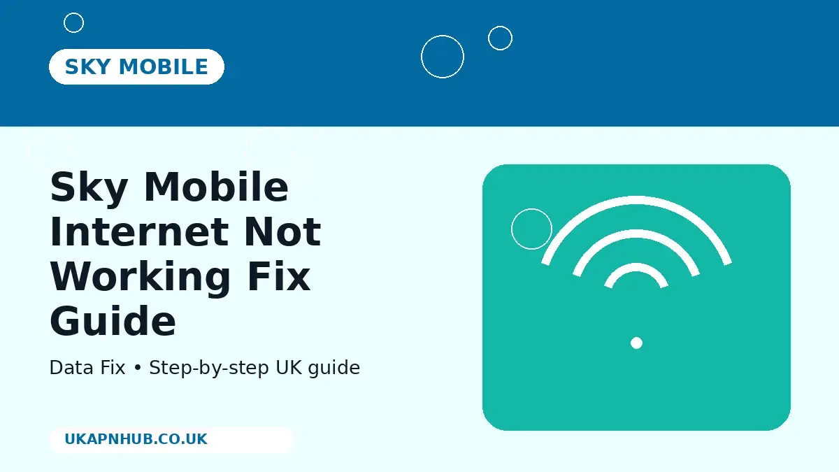 Sky Mobile Internet Not Working Fix guide thumbnail