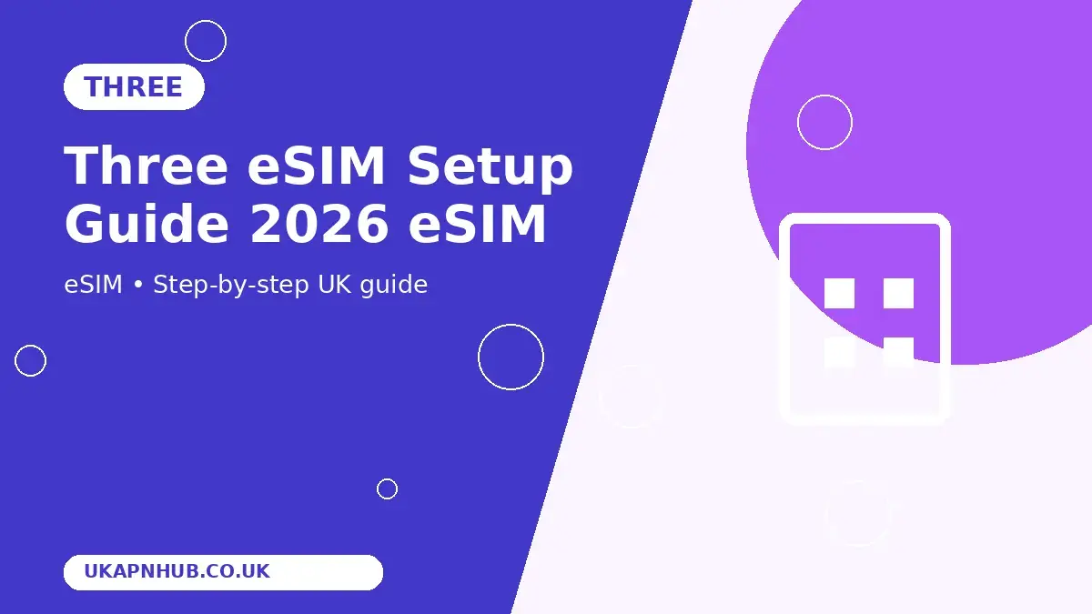 Three eSIM Setup Guide 2026 eSIM guide thumbnail