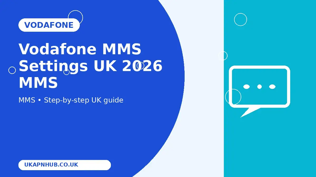 Vodafone MMS Settings UK 2026 MMS guide thumbnail
