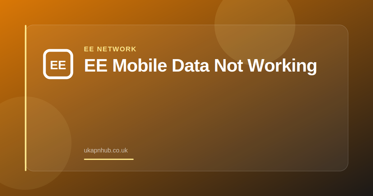 EE eSIM Android Setup — UK APN Hub guide