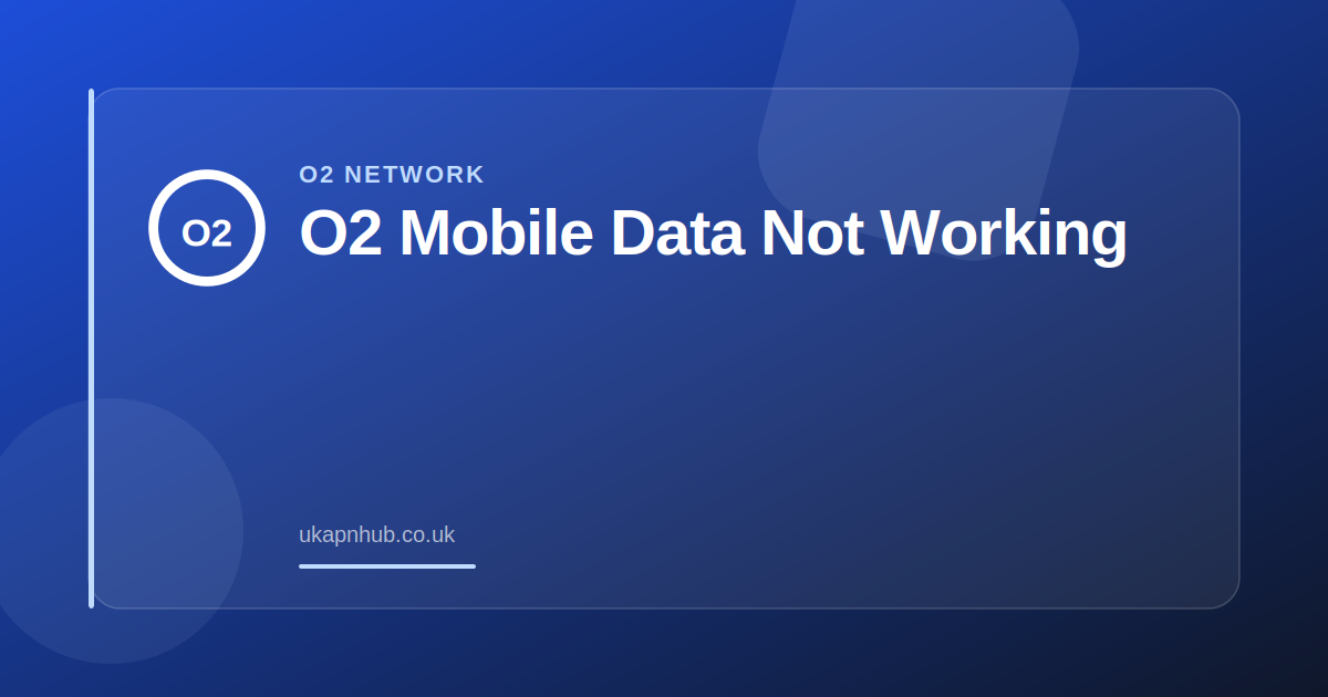 O2 eSIM Setup — UK APN Hub guide