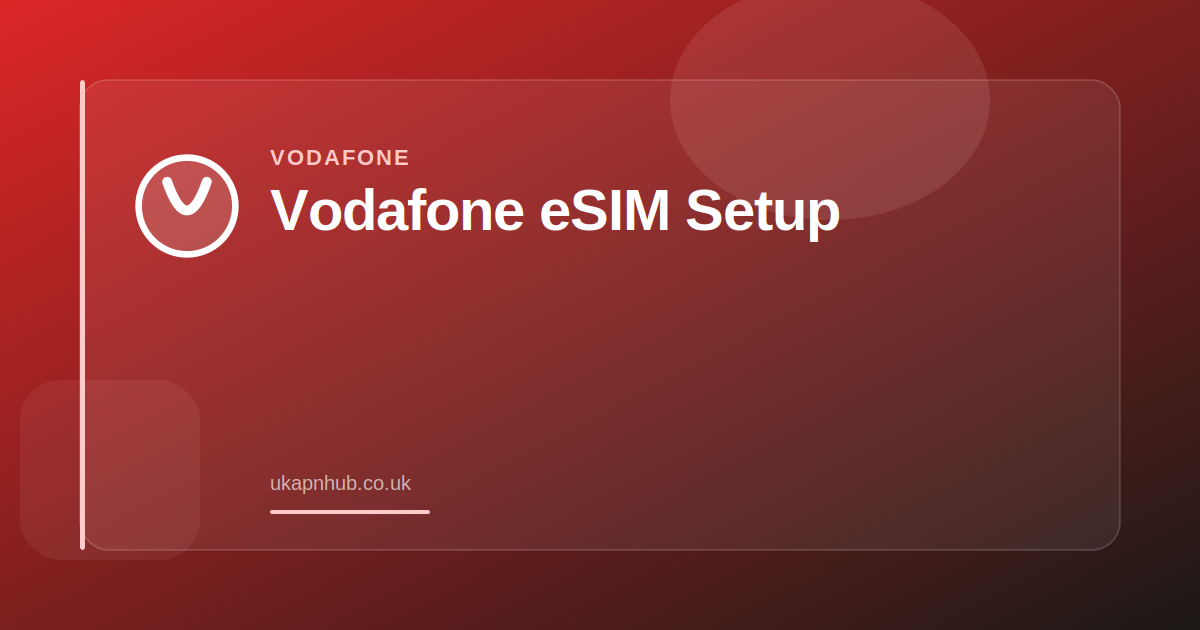 O2 eSIM QR Code — UK APN Hub guide