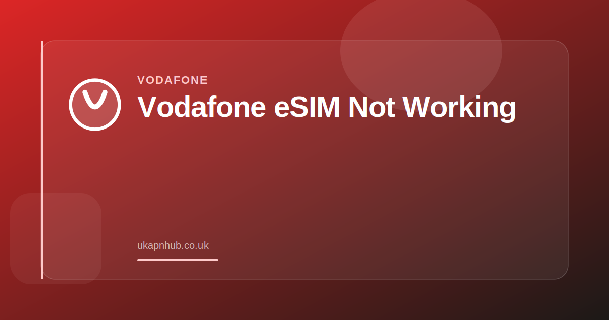 Three No Service Fix — UK APN Hub guide