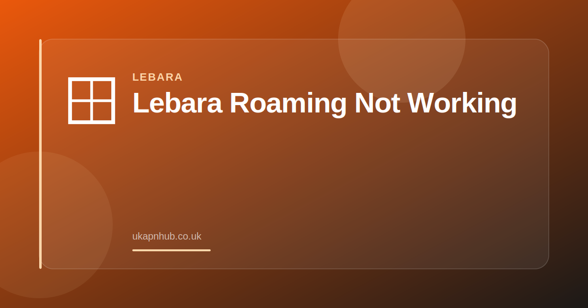 giffgaff Roaming Not Working — UK APN Hub guide