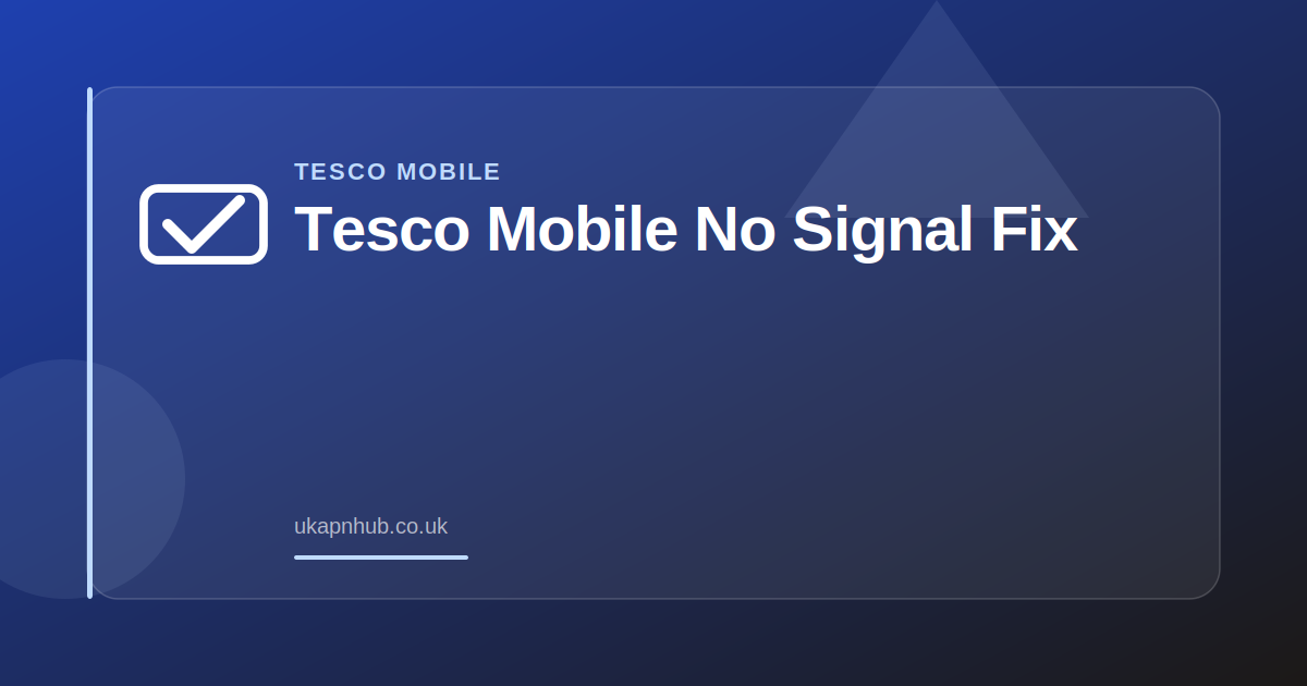 Cellular Data Not Working — UK APN Hub guide