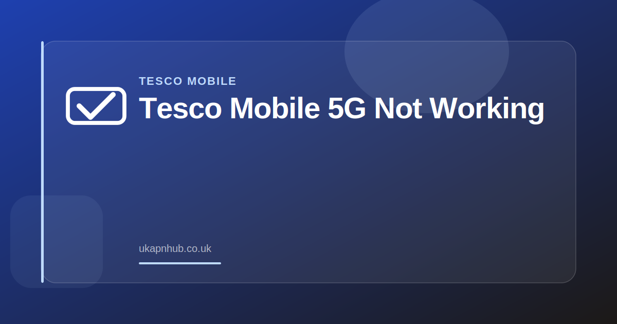 How to Fix Slow Mobile Internet — UK APN Hub guide