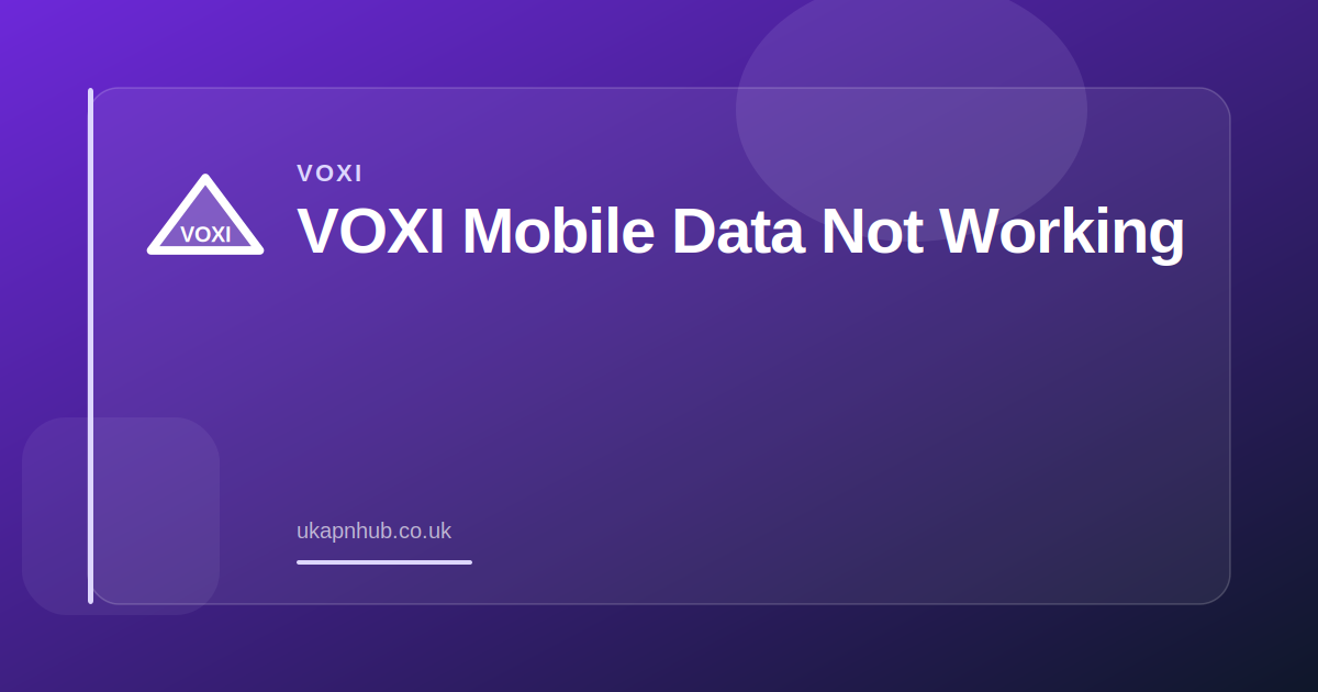 Mobile Network Not Available Fix — UK APN Hub guide