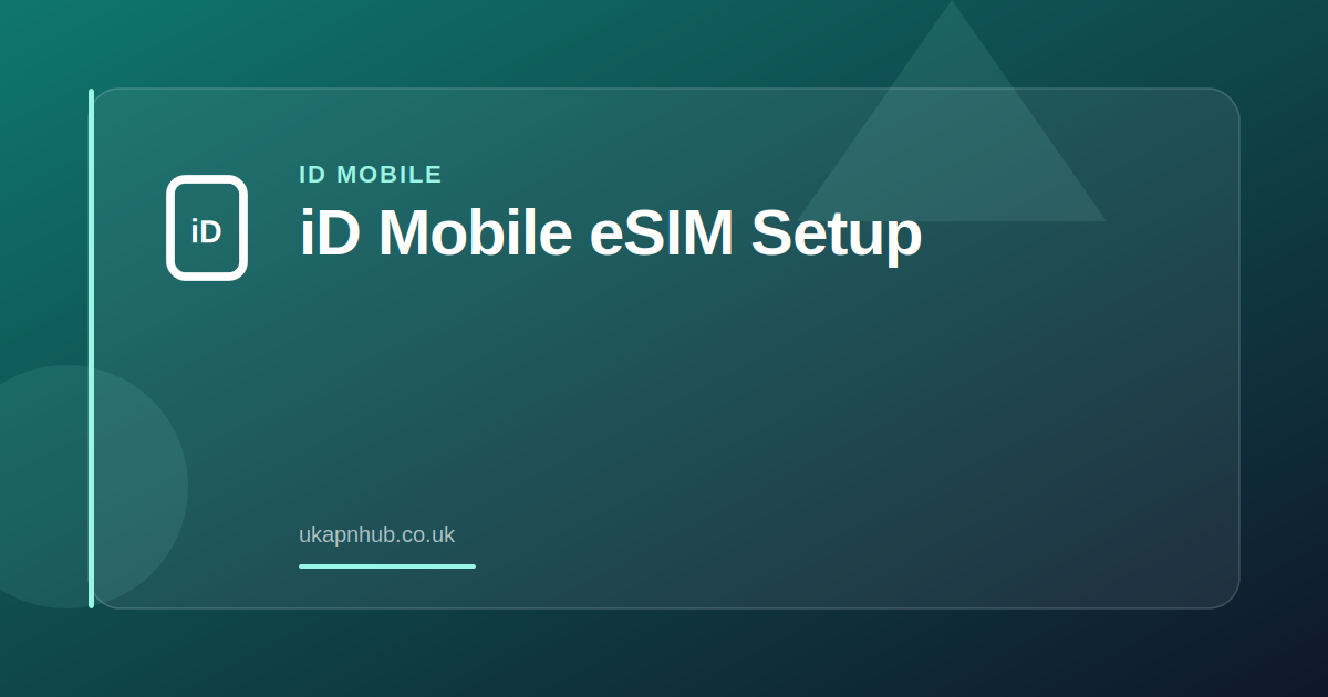 Best APN Settings for 5G — UK APN Hub guide