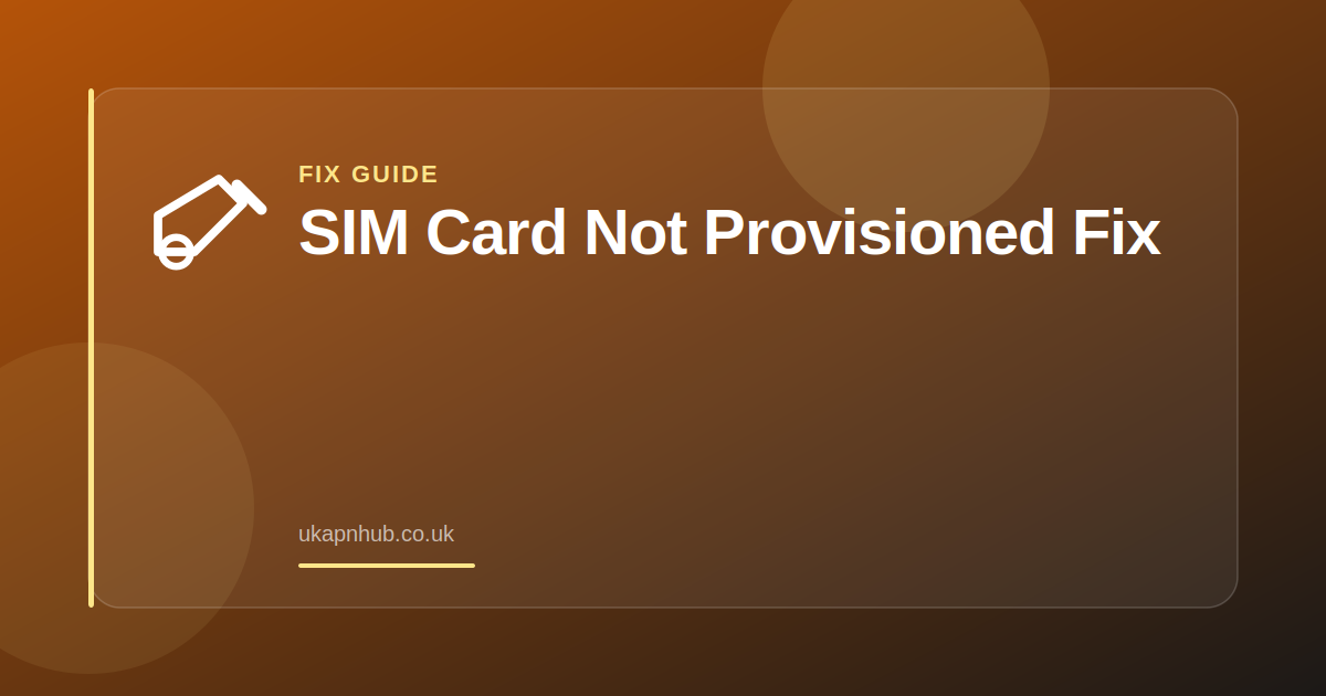 Asda Mobile 5G Not Working — UK APN Hub guide