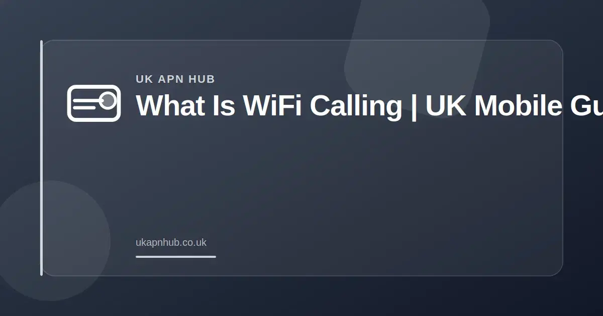 What Is WiFi Calling